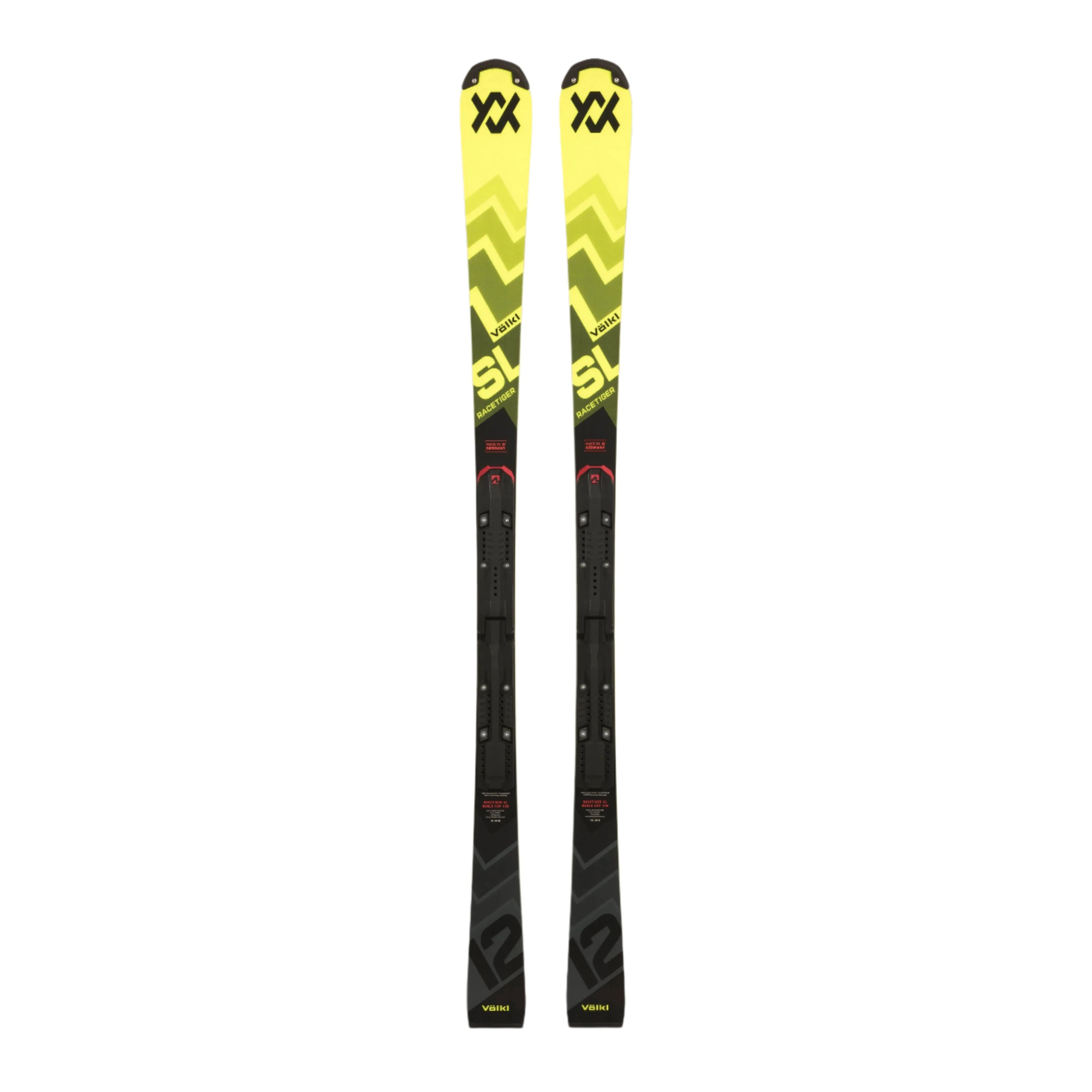 Volkl Racetiger SL R Junior with Plate Ski 2025