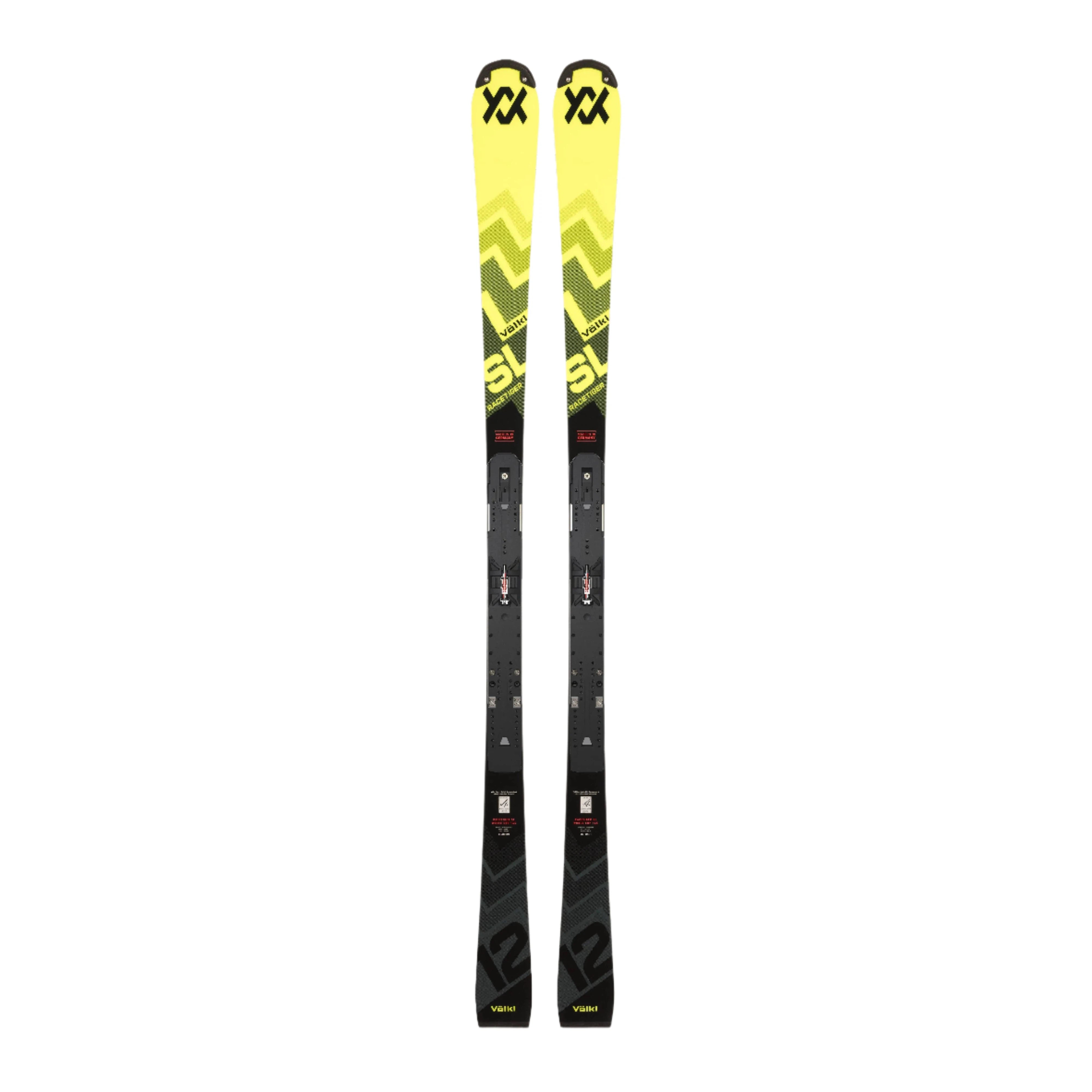 Volkl Racetiger SL R with Plate Ski 2025