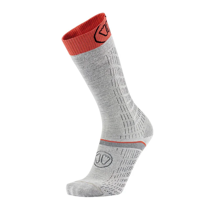 Ski socks - Ski Merino Performance women grey/coral