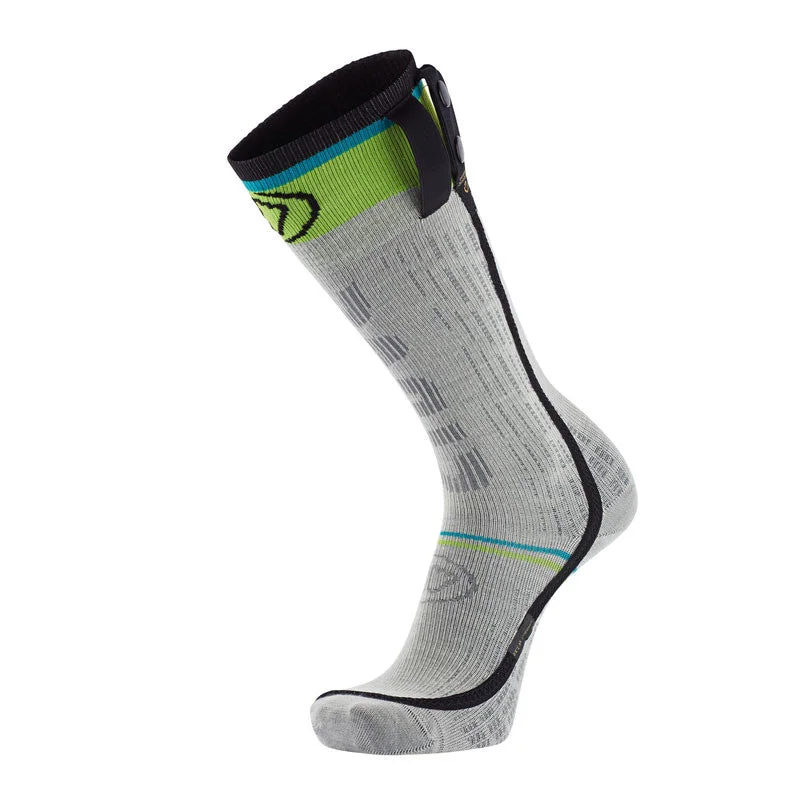 Heated ski socks - Ski Race S.E.T® (grey)