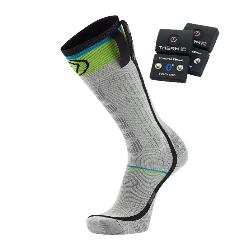 Bundle - Ski Race S.E.T® heated socks + S-Pack 1400B batteries