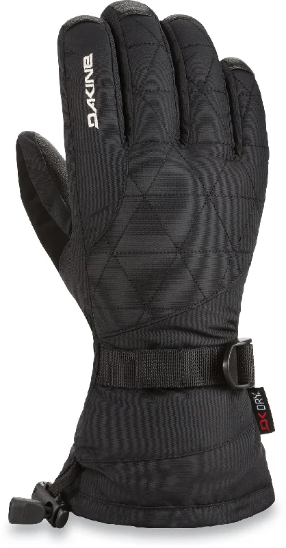 Leather Camino Ski Glove - Black