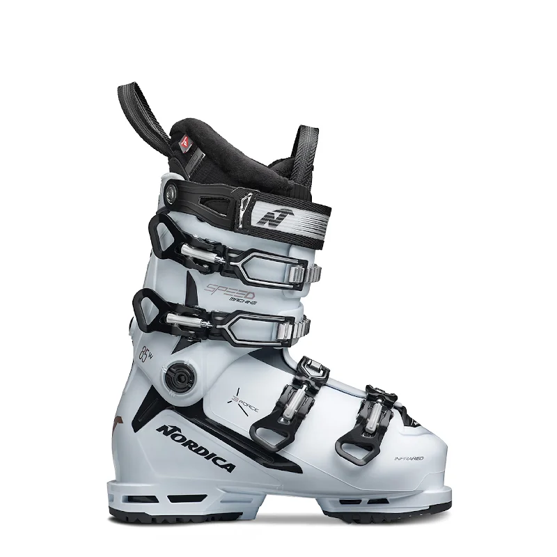 Nordica Speedmachine 3 85 Women's Ski Boots 2023 (White/Black)