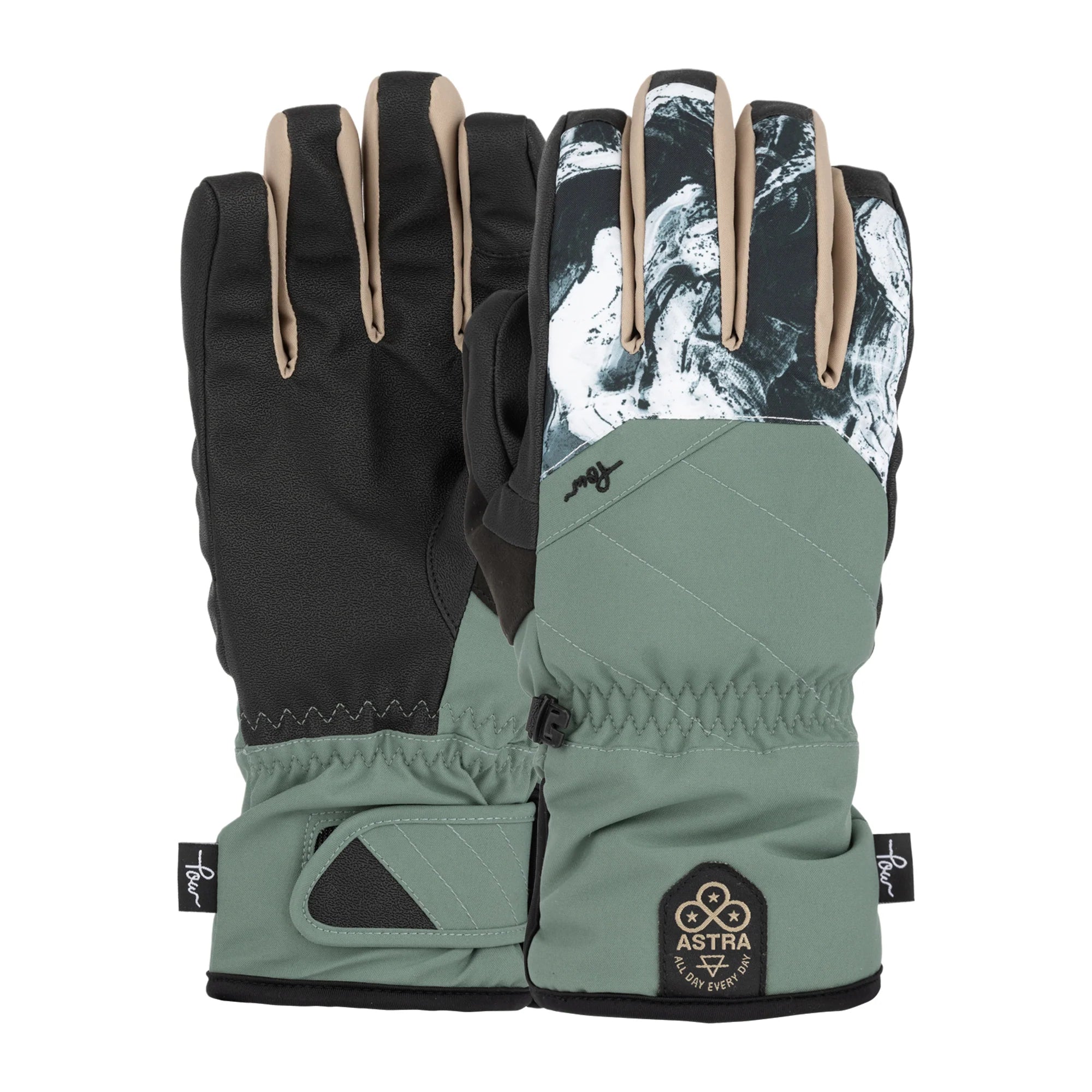 POW Astra Glove Womens Marble