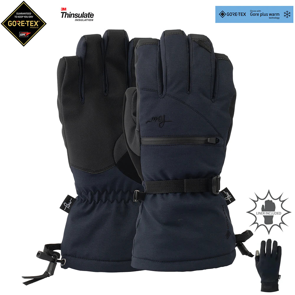 POW Cascadia Gore-Tex Long Glove Womens Black