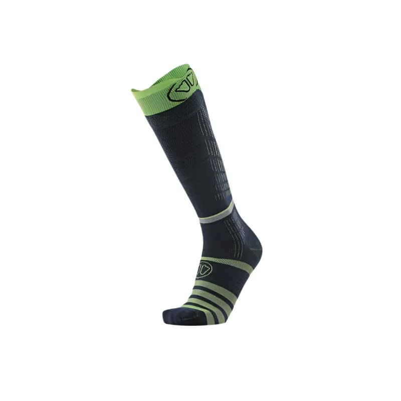 Sidas Ski Touring Socks Unisex - Blue/Hi-Viz Yellow