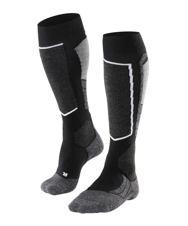 SK2 Intermediate Ski Socks - Black