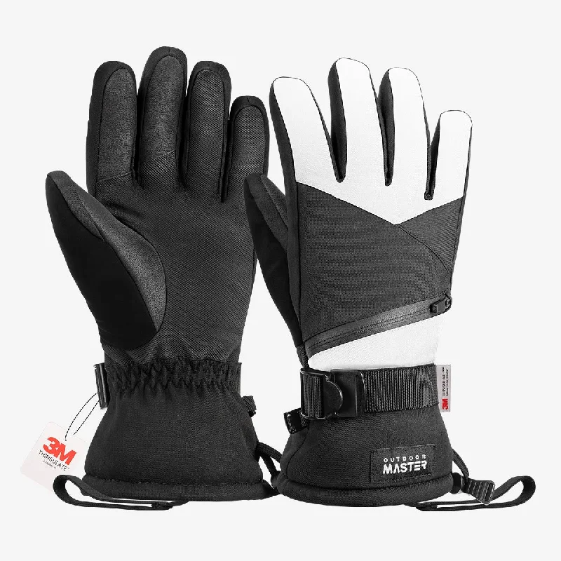 3M Thinsulate Waterproof Ski Gloves for Men & Women