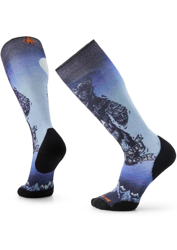 Smartwool Men's Ski Targeted Cushion Always Explore Print OTC Socks