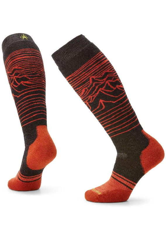 Smartwool Men's Snowboard Full Cushion Iguchi Pattern OTC Socks